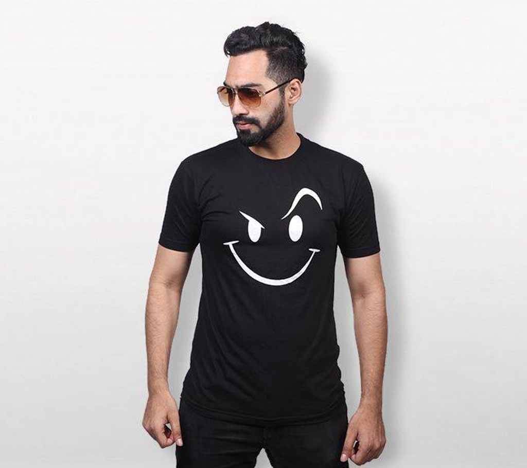 Smile Menz Cotton Round Neck T-Shirt