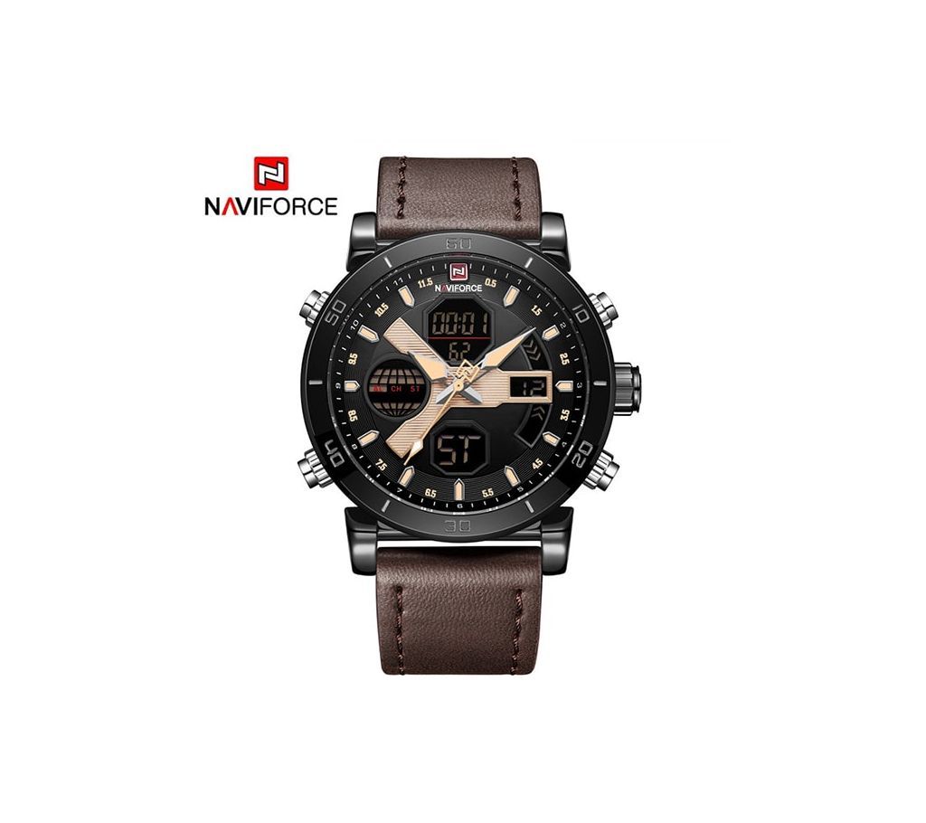 NAVIFORCE 9132 Men Military Sport Digital Wrist Watch