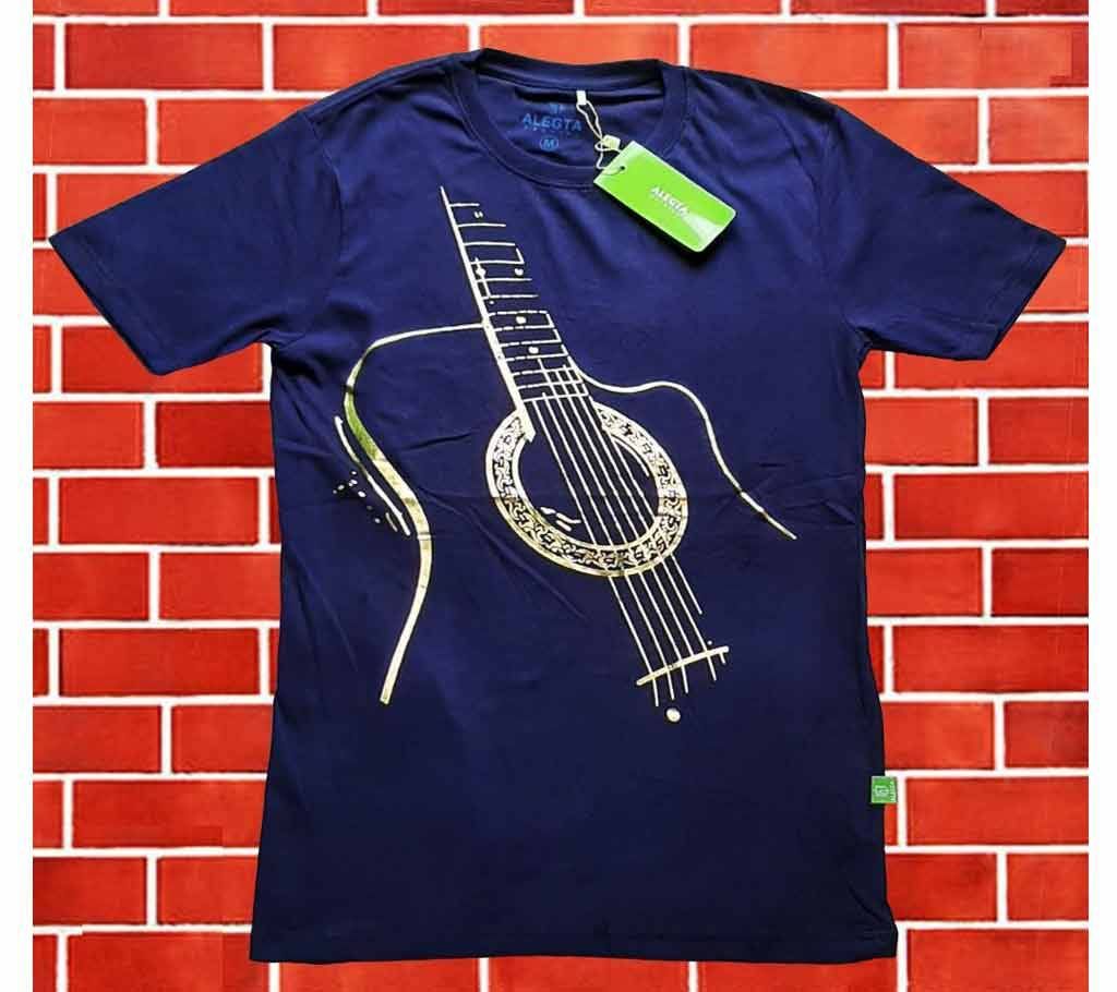 Rubber Print Cotton T-Shirt - 12 - AGF