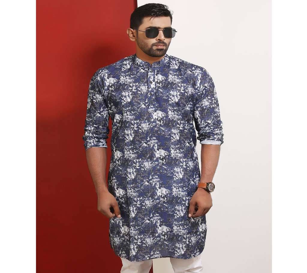 Sufi Digital print Panjabi  For Man 1307