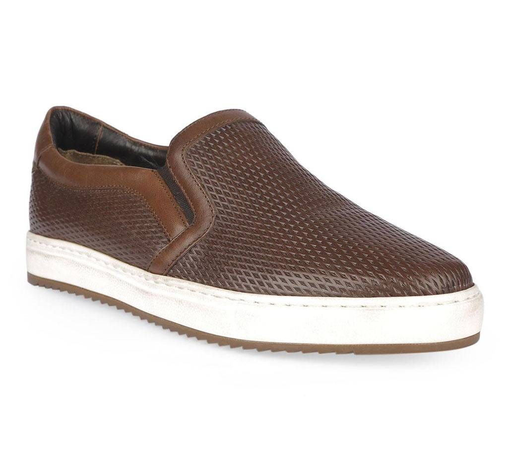 Pump shoes For Men-Dark Brown -9722102

