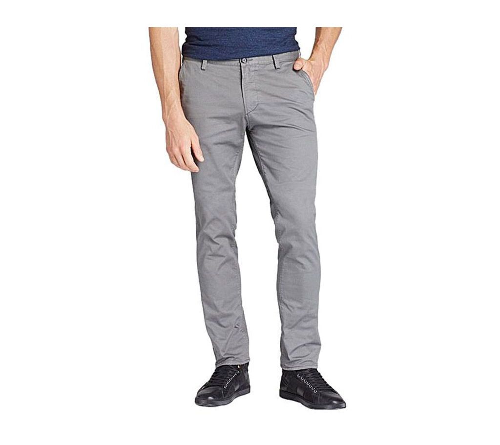 Mens Gaberdine Pant-Grey