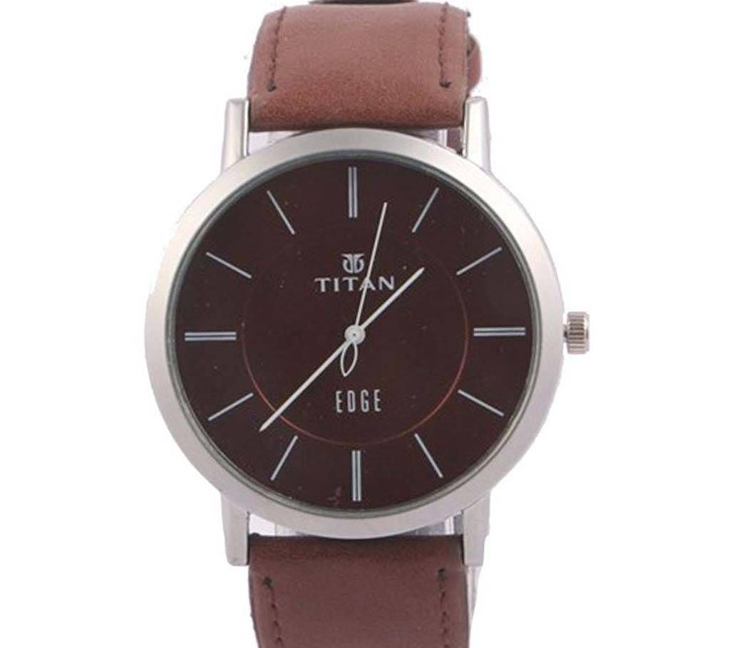 TITAN wrist Watch For man- Brown