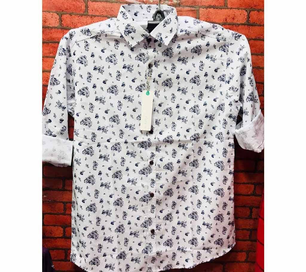 Full Sleeve Casual Shirt For Men - Print 