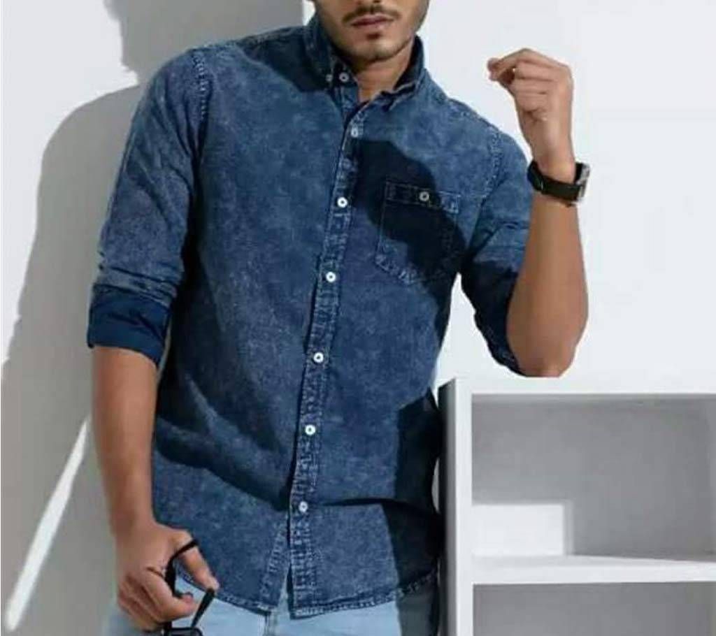 Pure Denim Casual Look Shirt