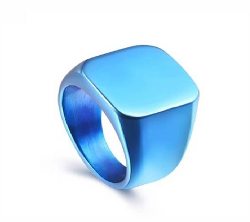 Blue Finger Ring for Men
