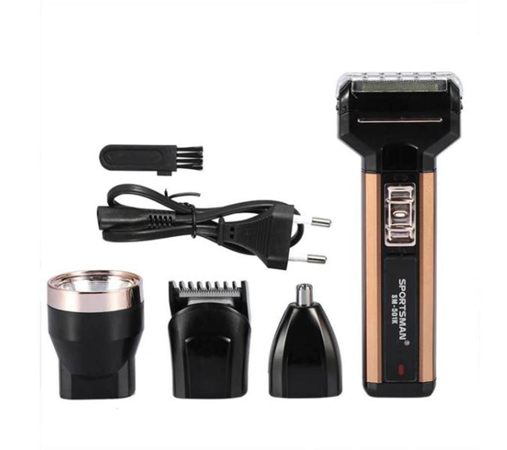 Professional Shaver+Hair+Nose Trimmer+Flashlight 4