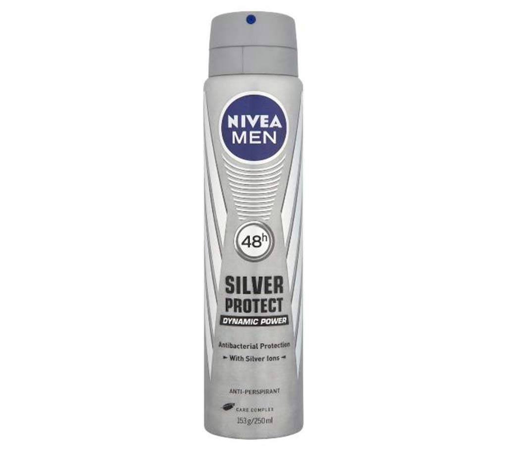 Nivea Body Spray Silver Protect For Men - 150ml