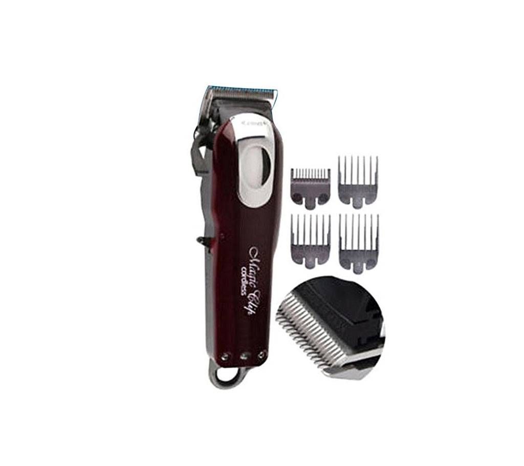 Kemei KM-2600 Hair Clipper - Black and Chocolate