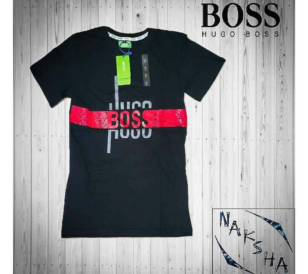 HUGO BOSS Half Sleeve Cotton T-shirt (Copy)