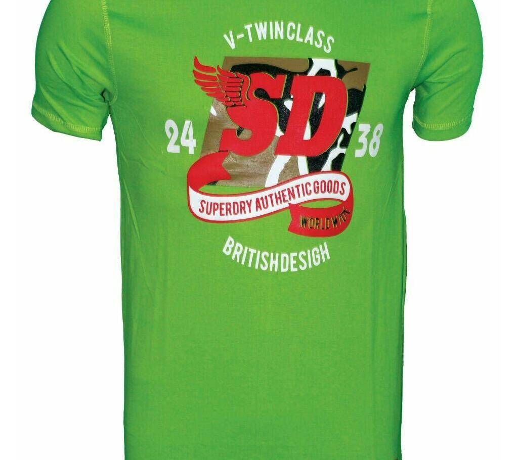 24 SD 36 Half Sleeve Cotton T-Shirt Men