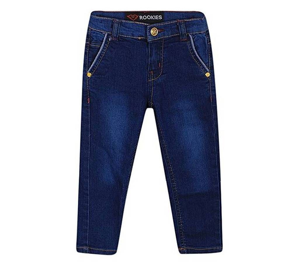 Light Blue Cotton Jeans Pant for Boys