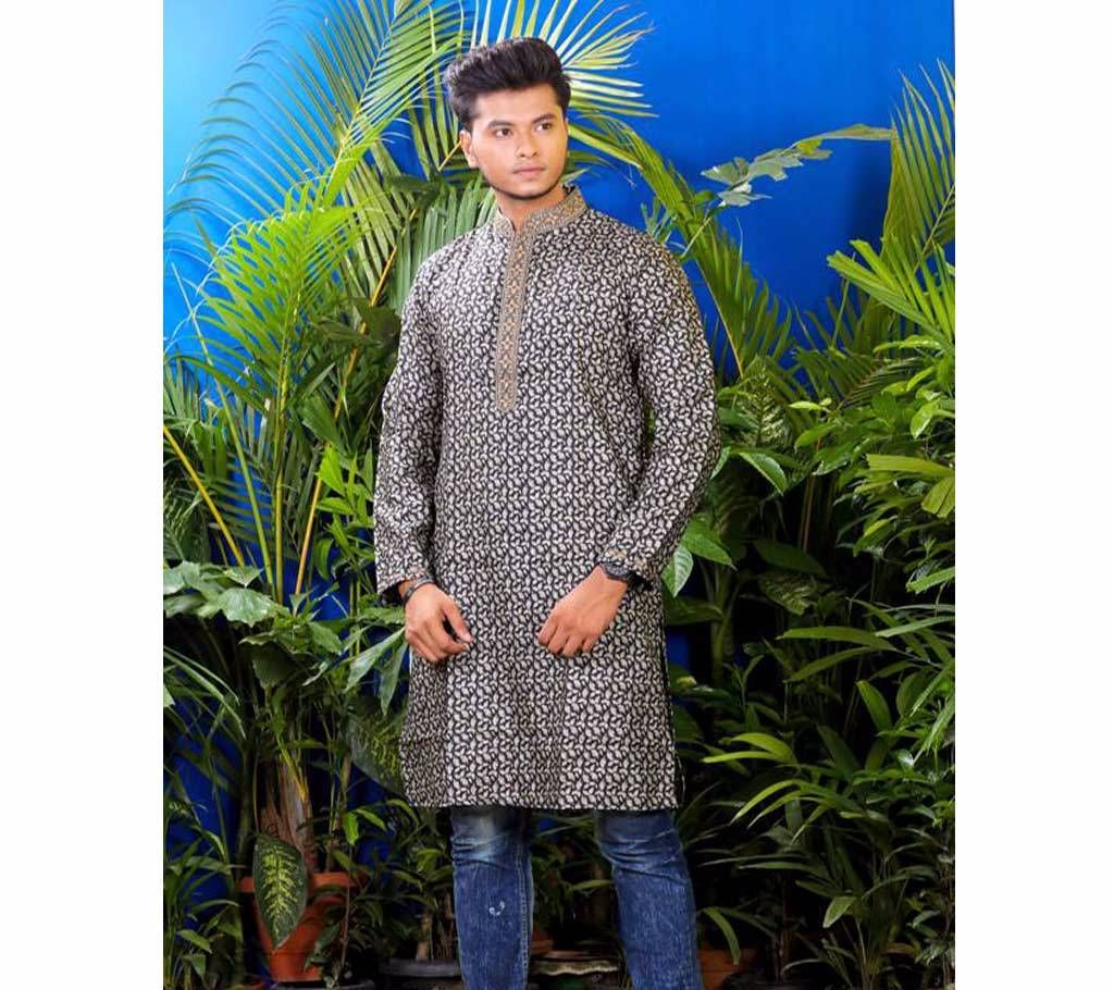 Pure Half Silk Punjabi