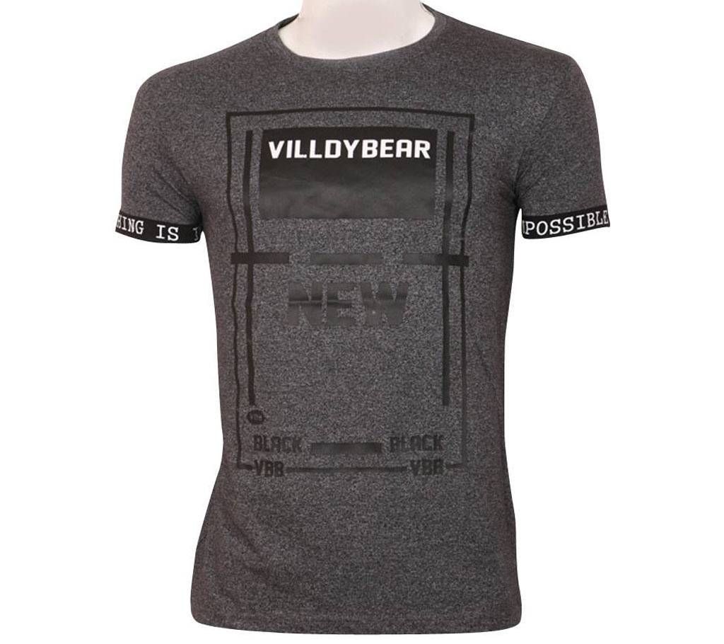 VILLDYBEAR Mens Cotton T-shirt