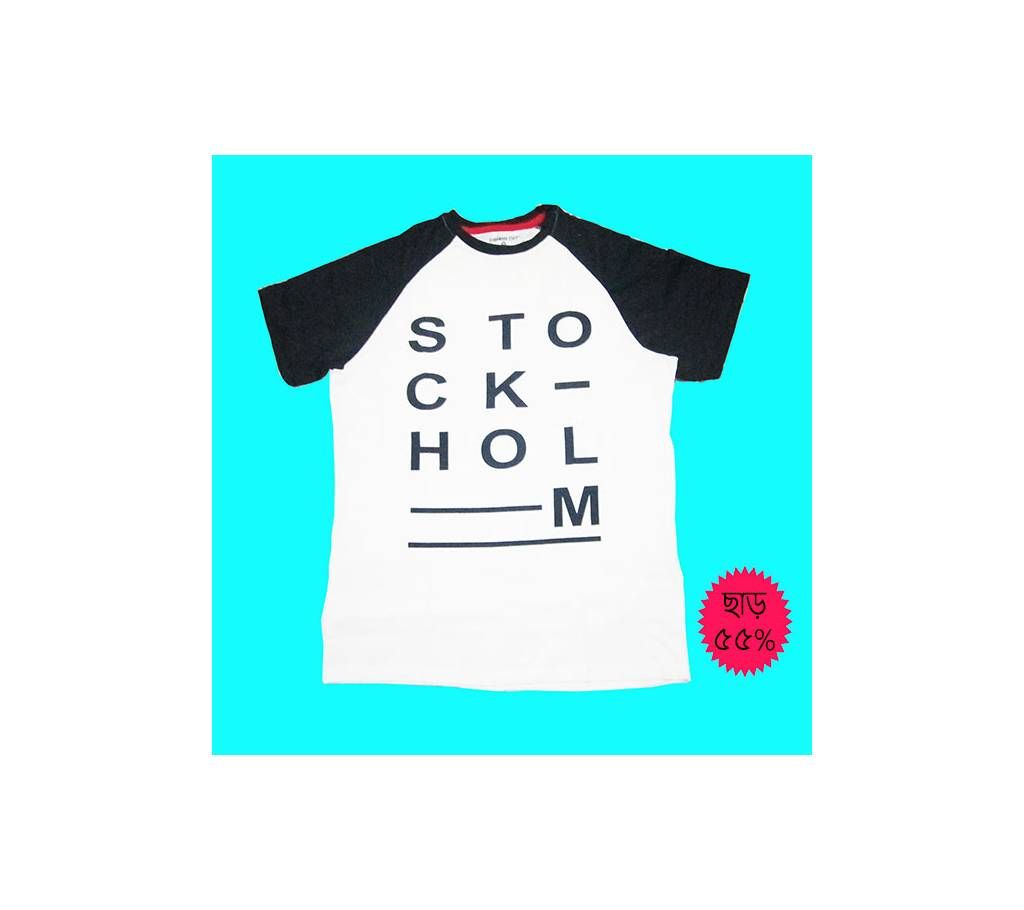STOCK Mens Half Sleeve T-Shirt