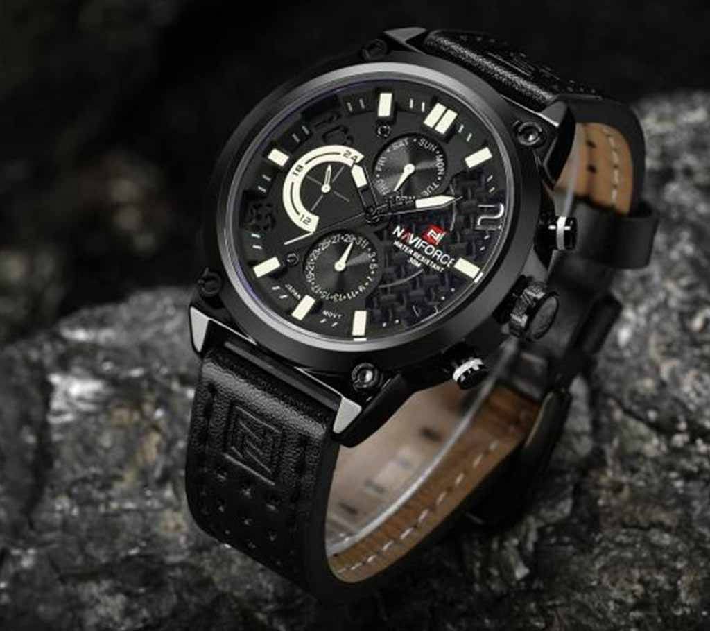 Naviforce men's sports chronograph wrist watch