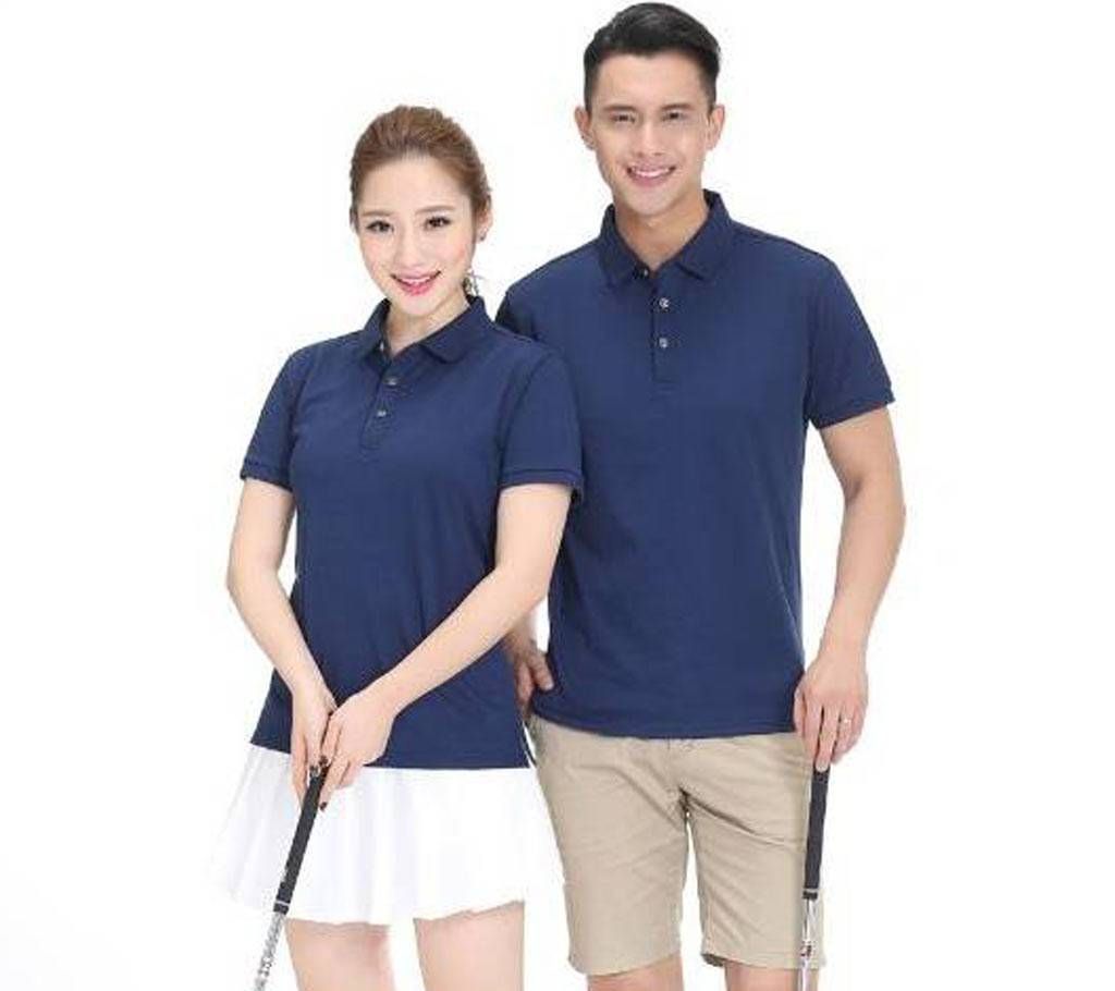 Couple Polo  T-Shirt for Men & Women(Valentines Offer)