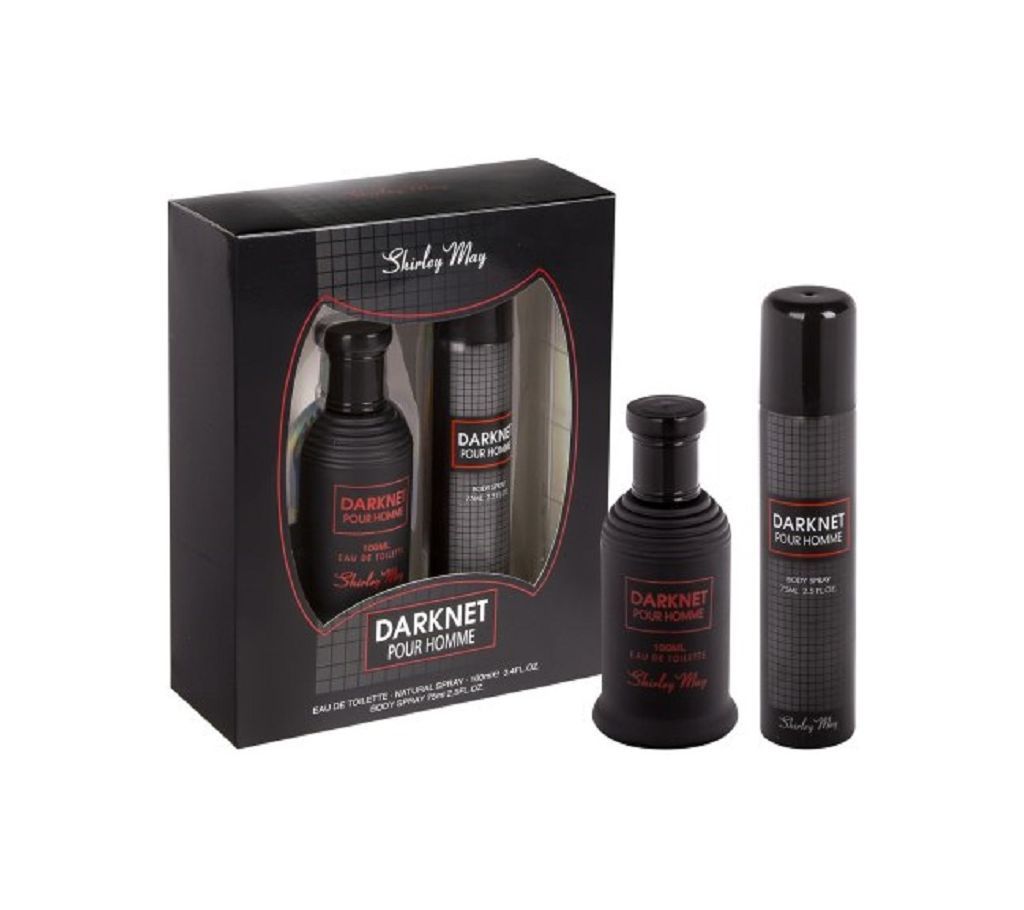 Shirley May DarkNet Pour Homme Eau de Toilette Gents Perfume 100ml UAE