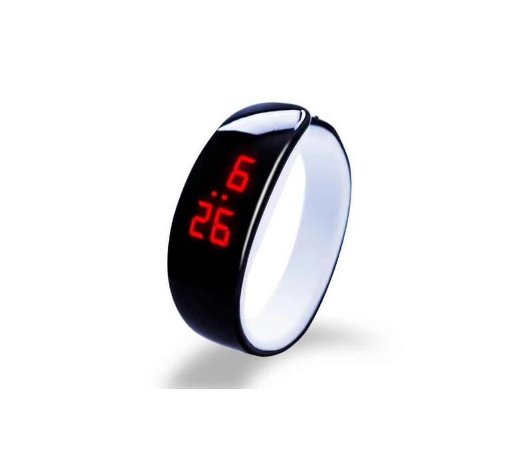 Red LED Digital Bracelet Watch 