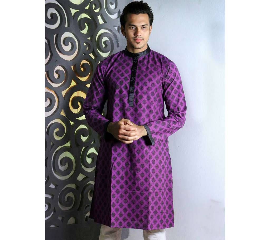 Men's Cotton Long Panjabi with Payjama