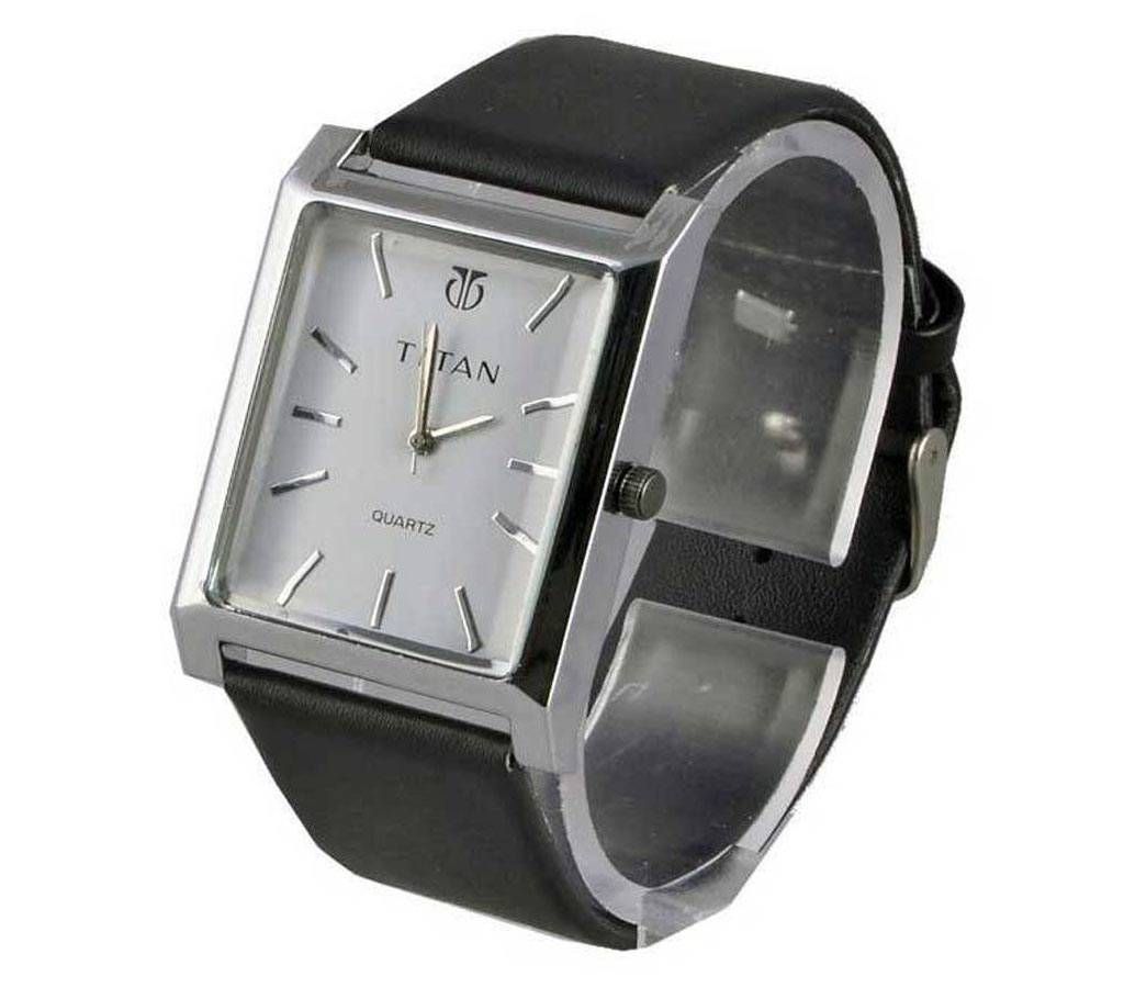 Titan Wrist Watch for Men - White Dial Copy
