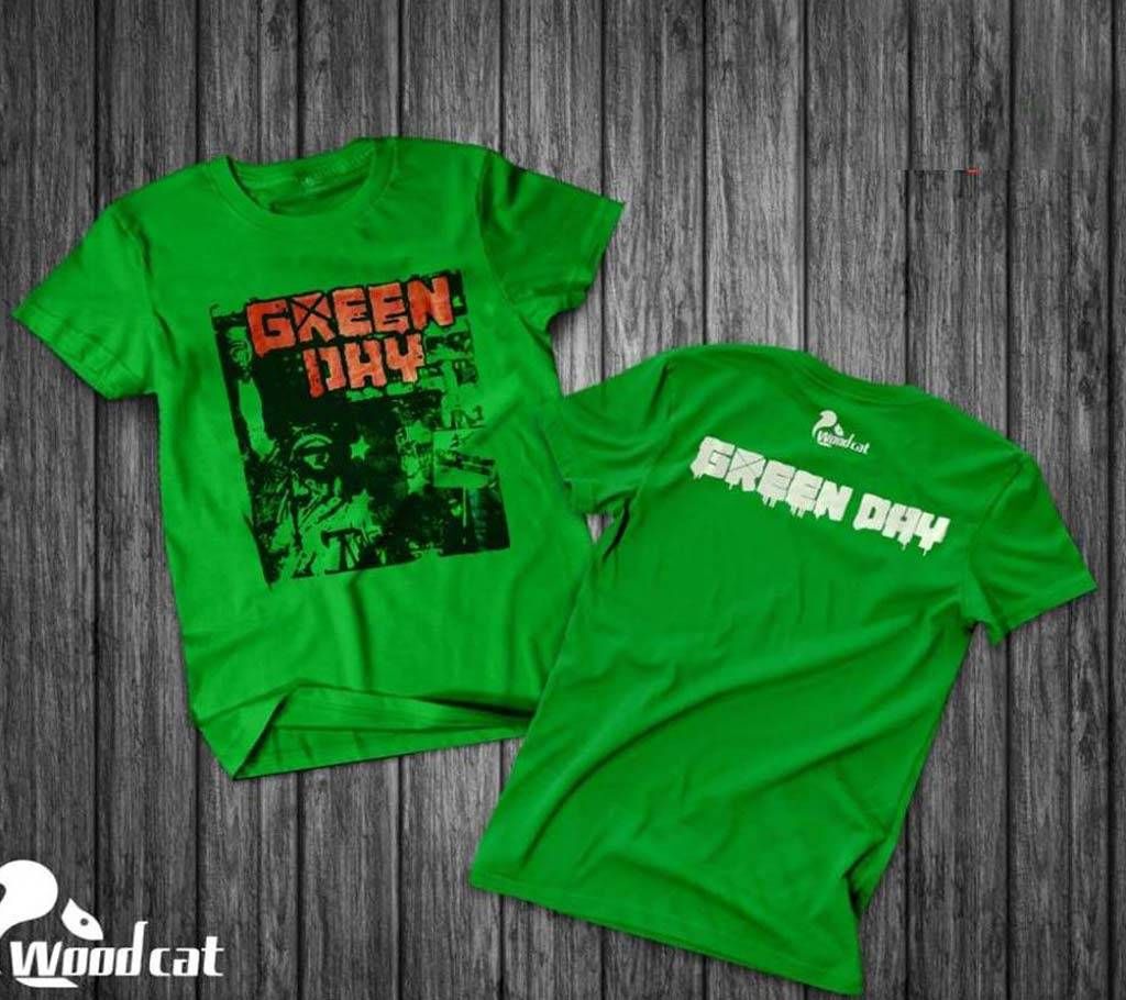 GREEN DAY half sleeve t-shirt for men