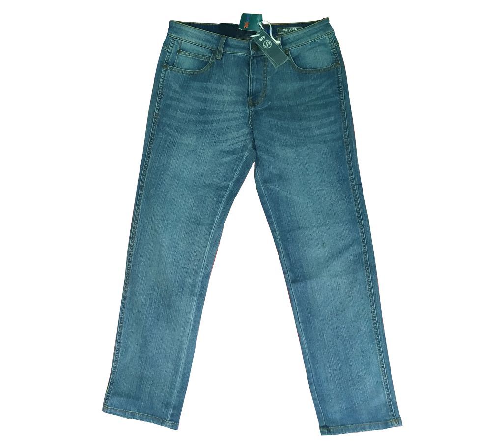 MultiBlue Original Sky Blue Denim Jeans Pants for Men