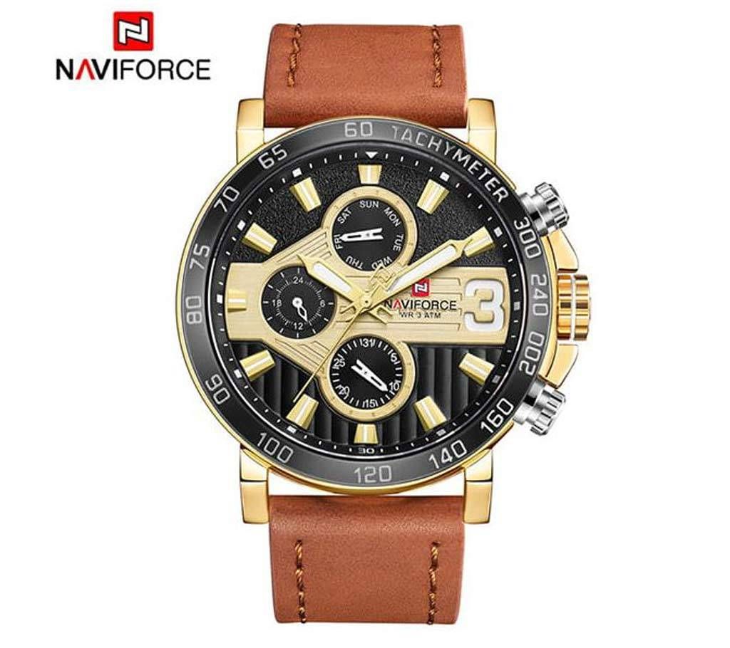 NAVIFORCE 9137 Creative Dial Fashion Sport Waterproof Quartz Wrist Watch