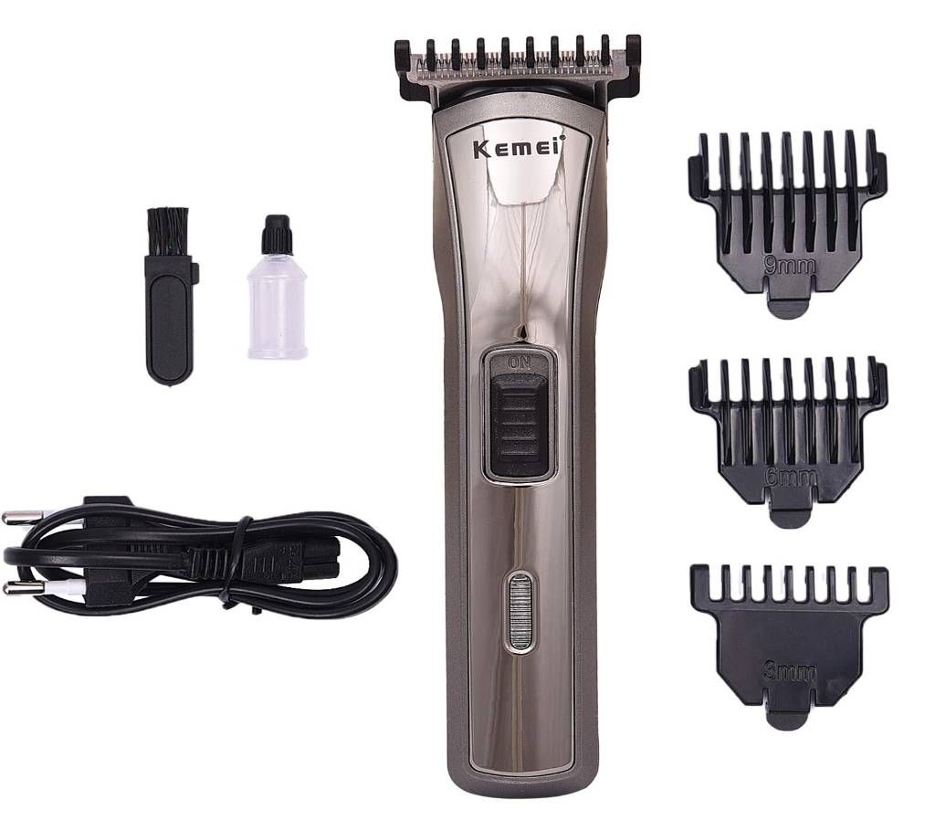 KM - 418 - Electric Rechargeable Trimmer - Gray