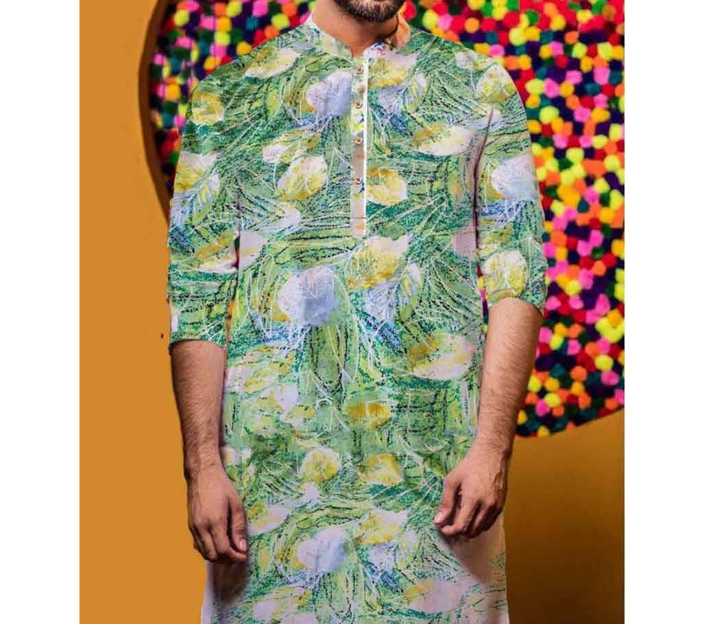Semi Long Cotton Punjabi for men - FA005