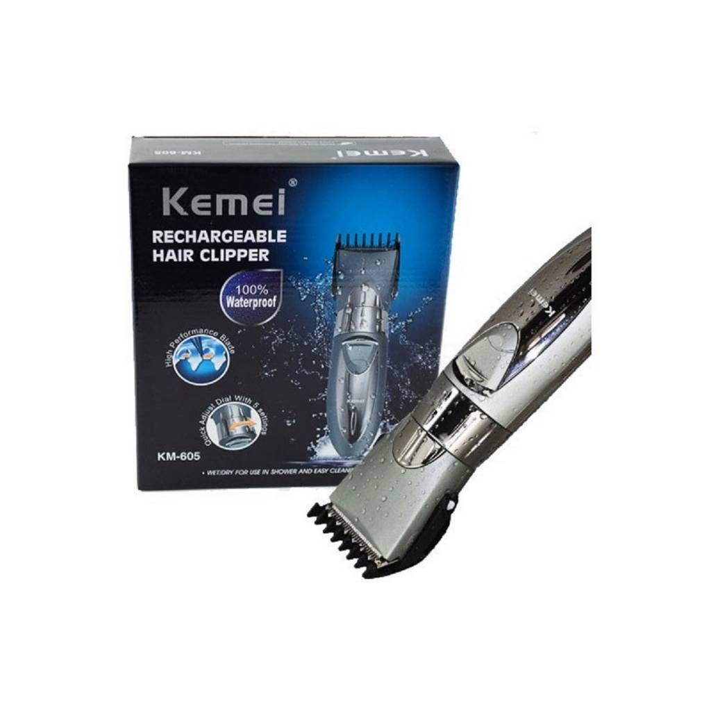 Kemei KM-605 Electric Hair Trimmer  Clippers 