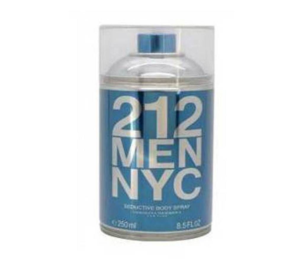 212 Men NYC Body Spray for men 250ml - Spain