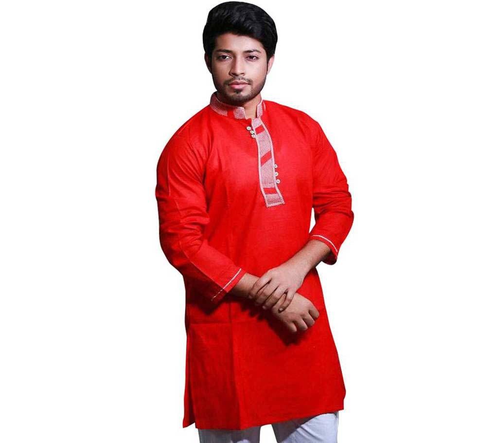 Boishakhi Cotton Short Panjabi