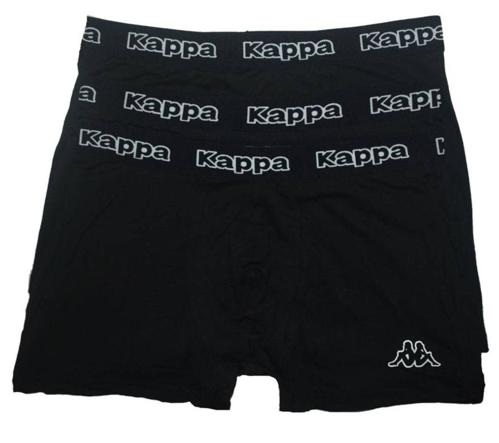 Black Pack of 3 Cotton Boxers for Men