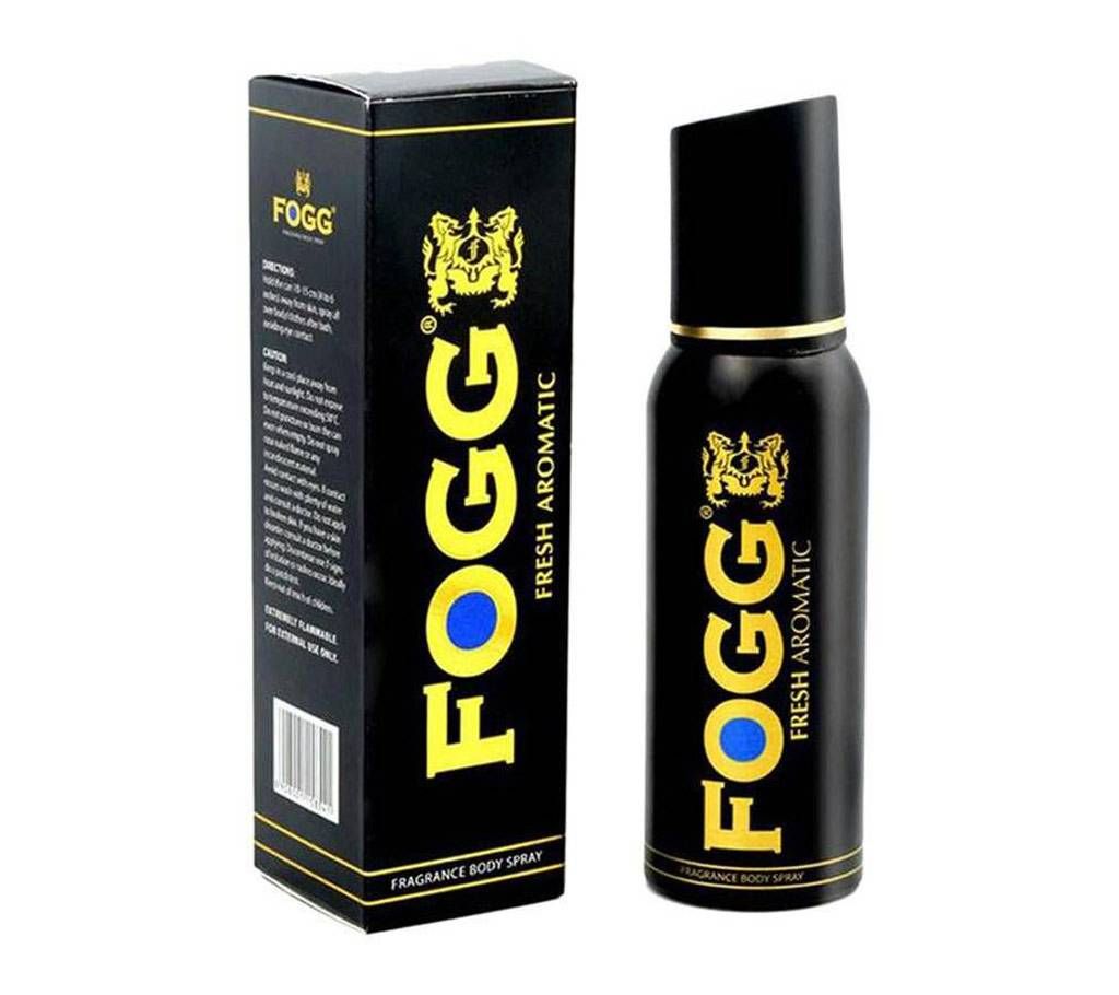 FOGG Fresh Aromatic perfume spray for men 120 ml India 