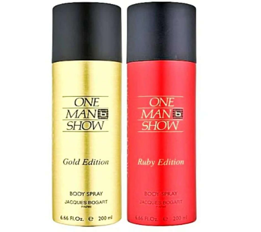One Man Show Ruby Edition Body Spray 200ml