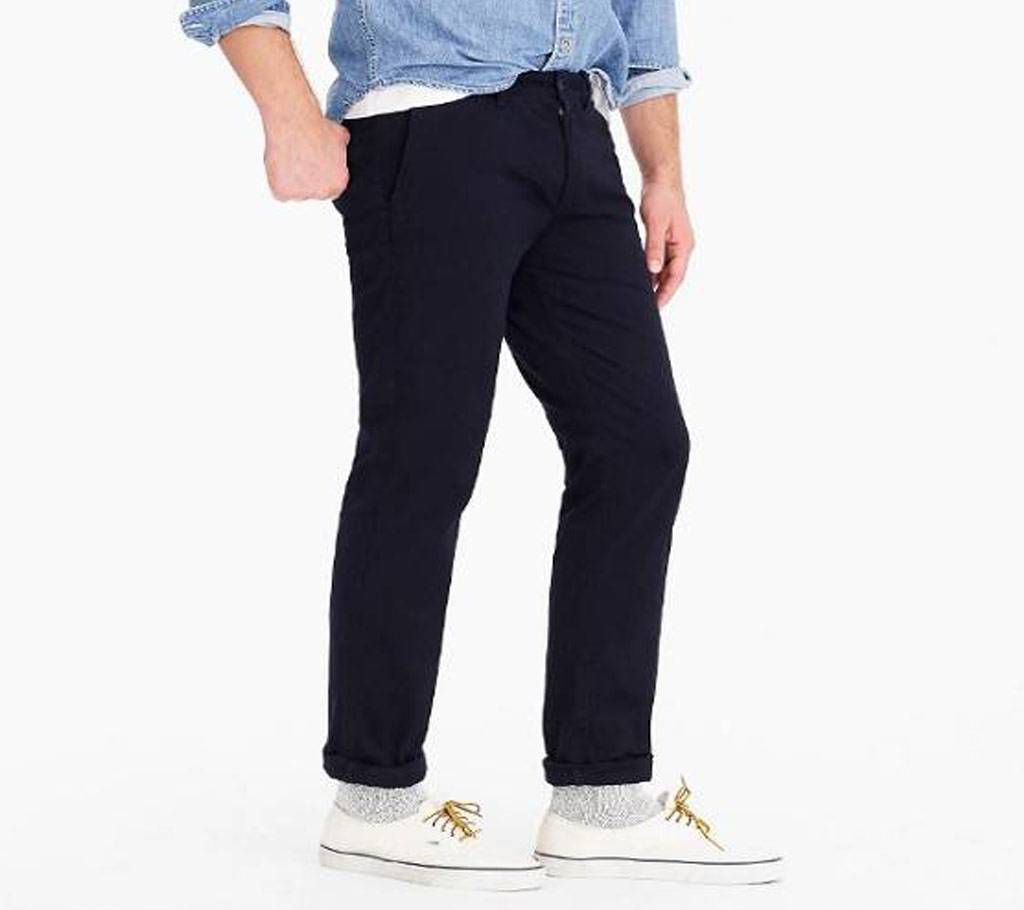 Slim-fit pant in soft BLUE COLOR
