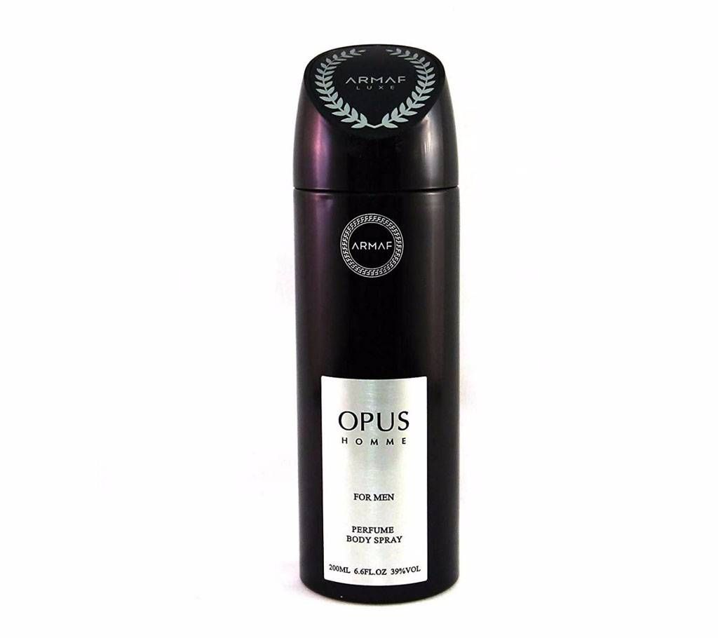 ARMAF OPUS PERFUME BODY SPRAY FOR MEN