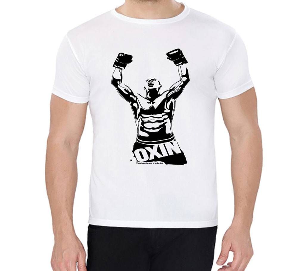 Boxing - Half Sleeve T-shirt For Men