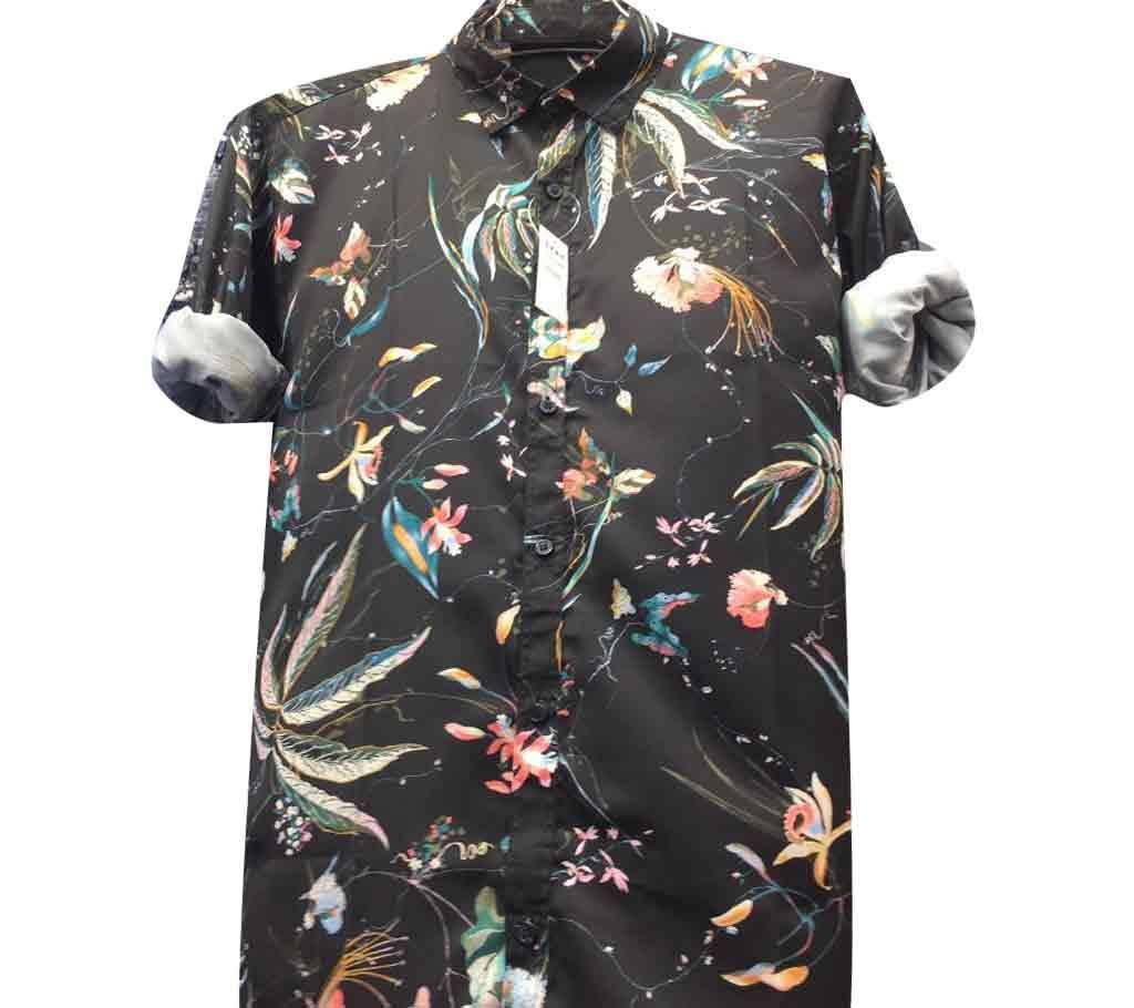 Floral Cotton Shirt For Men  