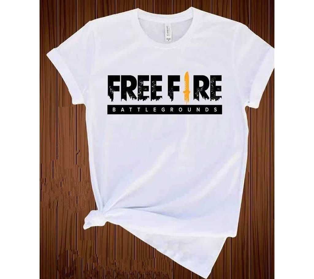 Free Fire Men's Round Neck T-Shirt