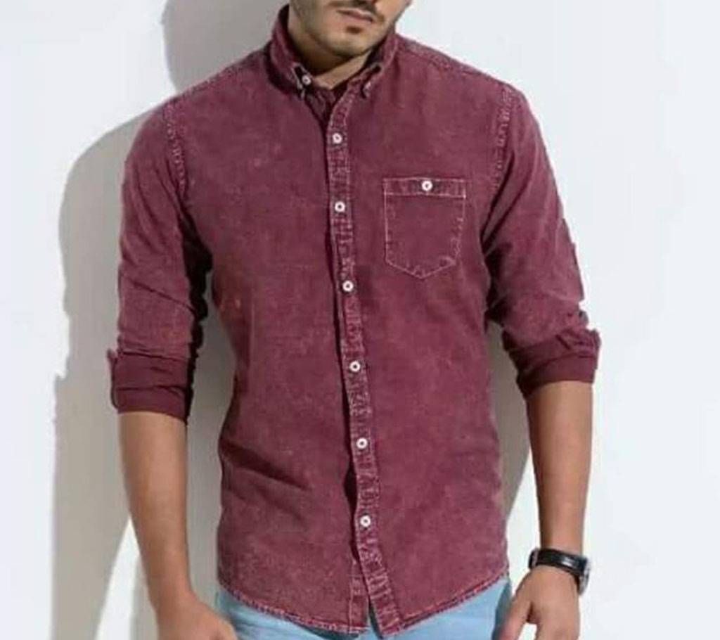 Red fair Gentle look - Casual Shirt
