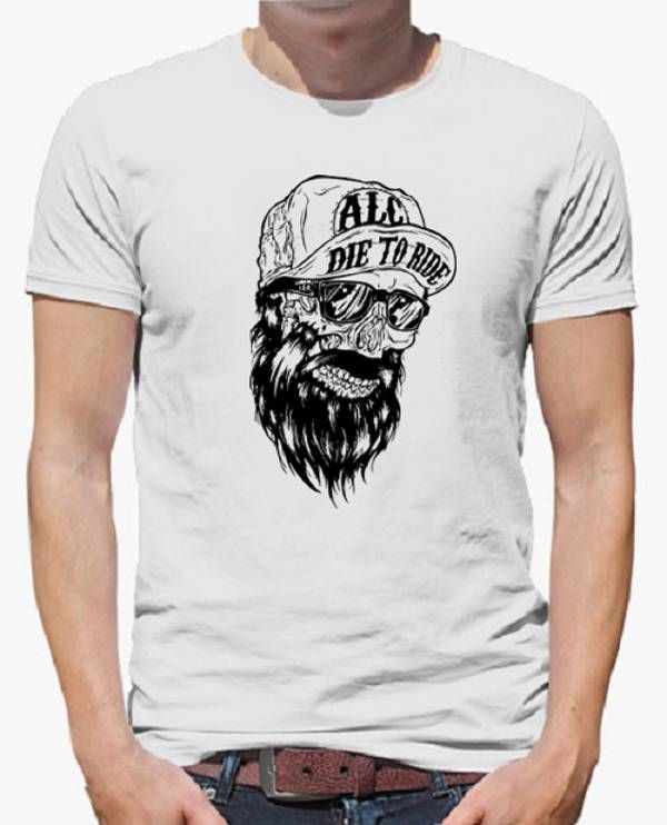 Die To Ride Cotton T-shirt