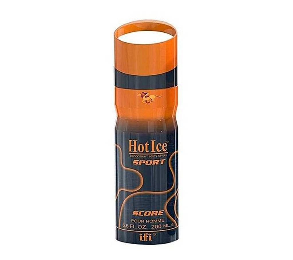 Hot Ice Sport Score Body Spray - 200ml (UAE)