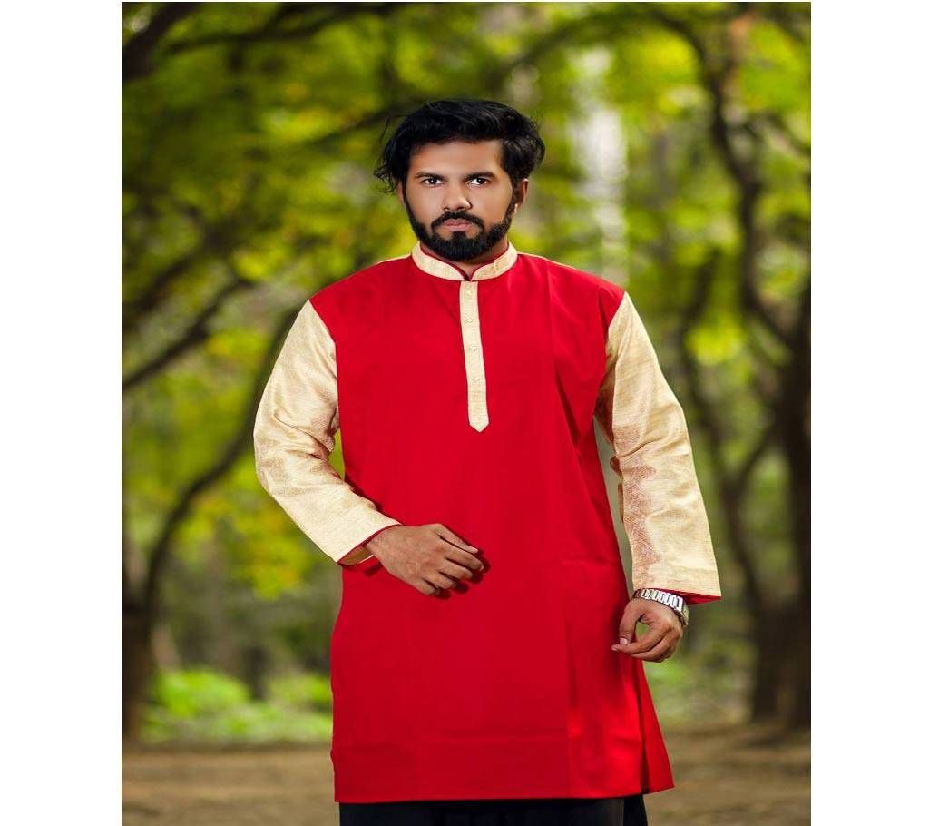 Gent's semi long panjabi ds boishakhi -01