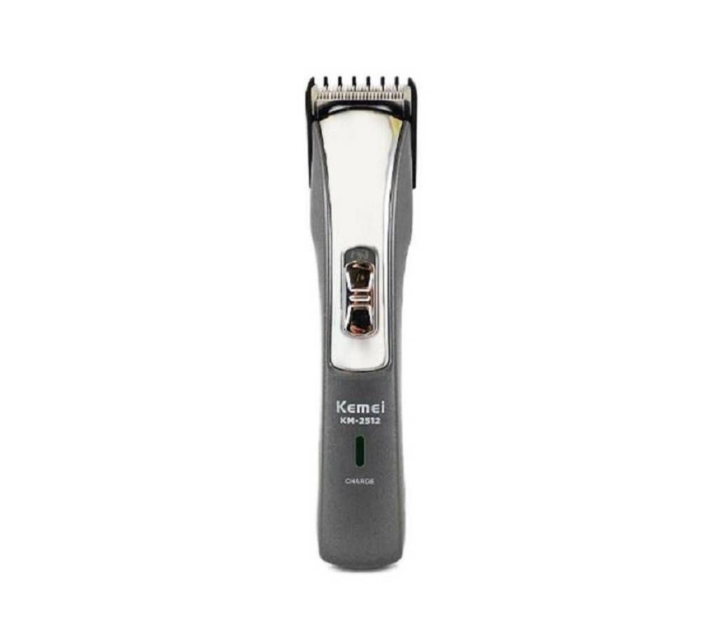 Kemei KM-2512 Rechargeable Trimmer - Grey