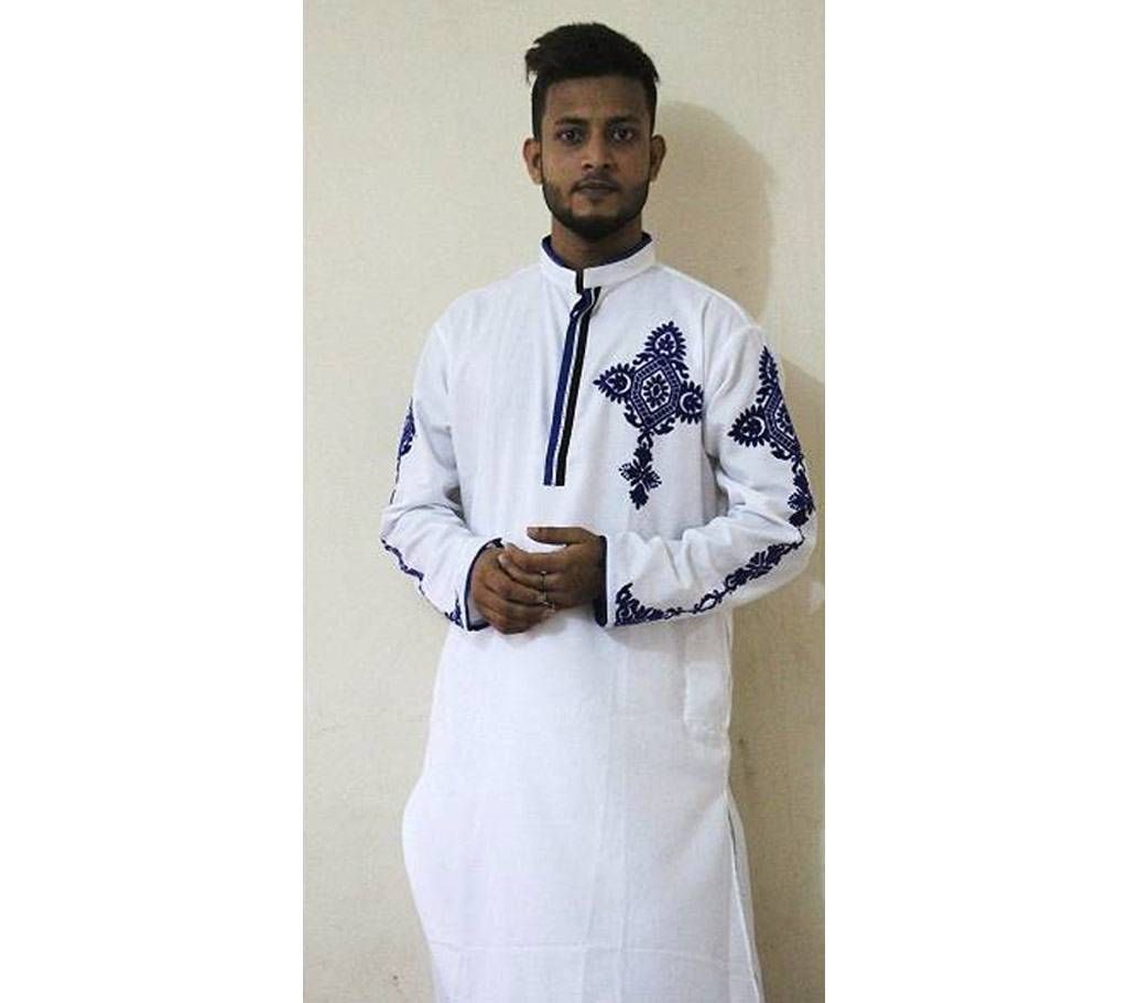 Cotton Casual semi Long Panjabi mfz-203