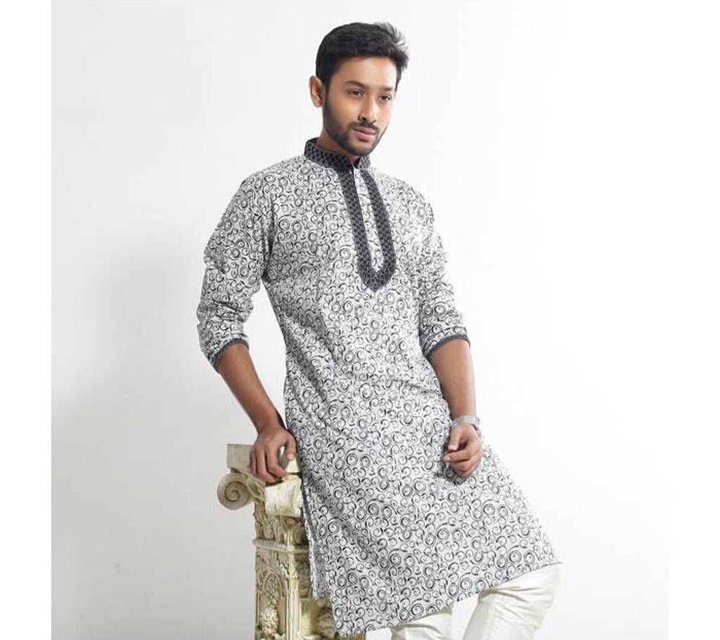 Indian Printed Cotton Panjabi