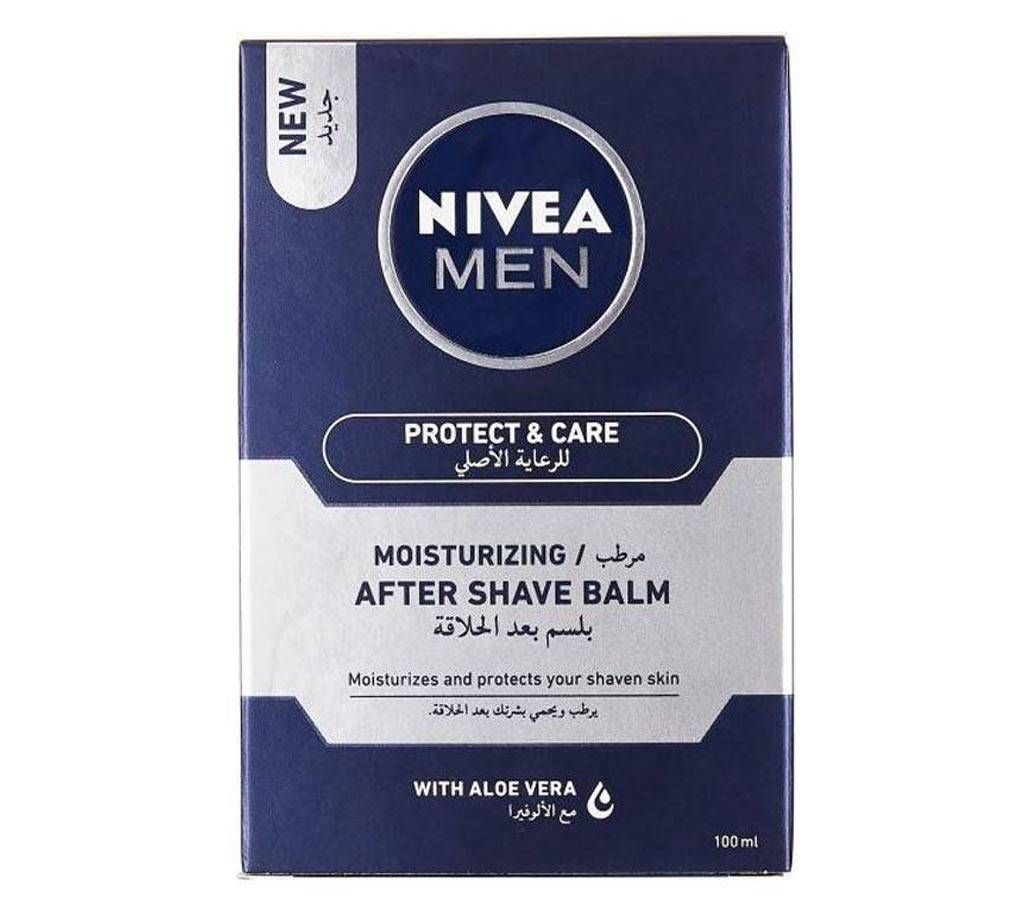 Nivea Men Protect & Care Moisturizing After Shave Balm - 100ml - Germany