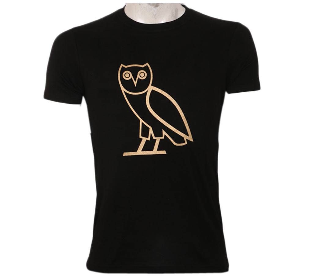 Owl Menz Round Neck T-Shirt